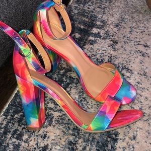 Bamboo “Rainbow” Heels